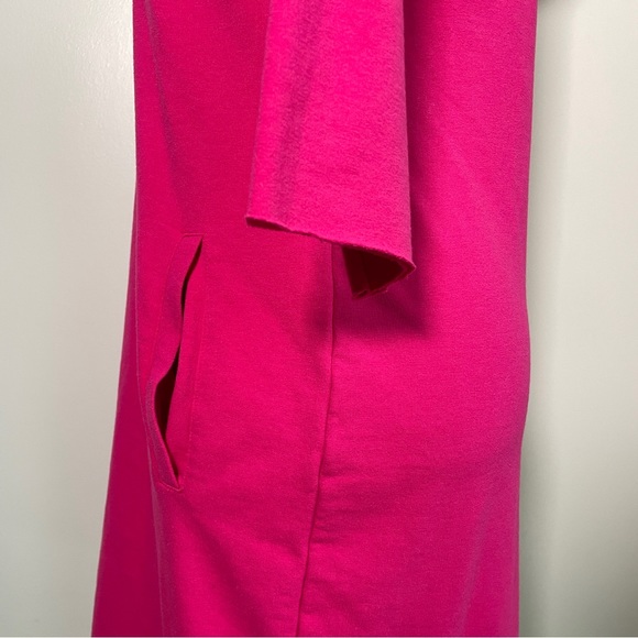 Soho New York & Co Pink Soft knit Hooded Drawstrings Casual Sporty Style XS - Picture 8 of 14